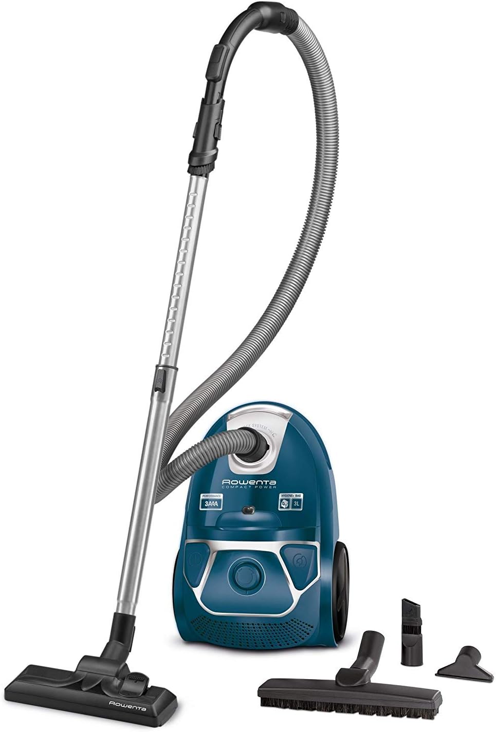 Rowenta RO3950 Staubsauger mit Beutel + 4er Pack Swirl R 39 Staubsaugerbeutel für Dauerhaft hohe Saugleistung, 3L Beutelvolumen, 750 W = 2000W, extrem leise, Hygienefilter, mit Parkettdüse – Bild 21