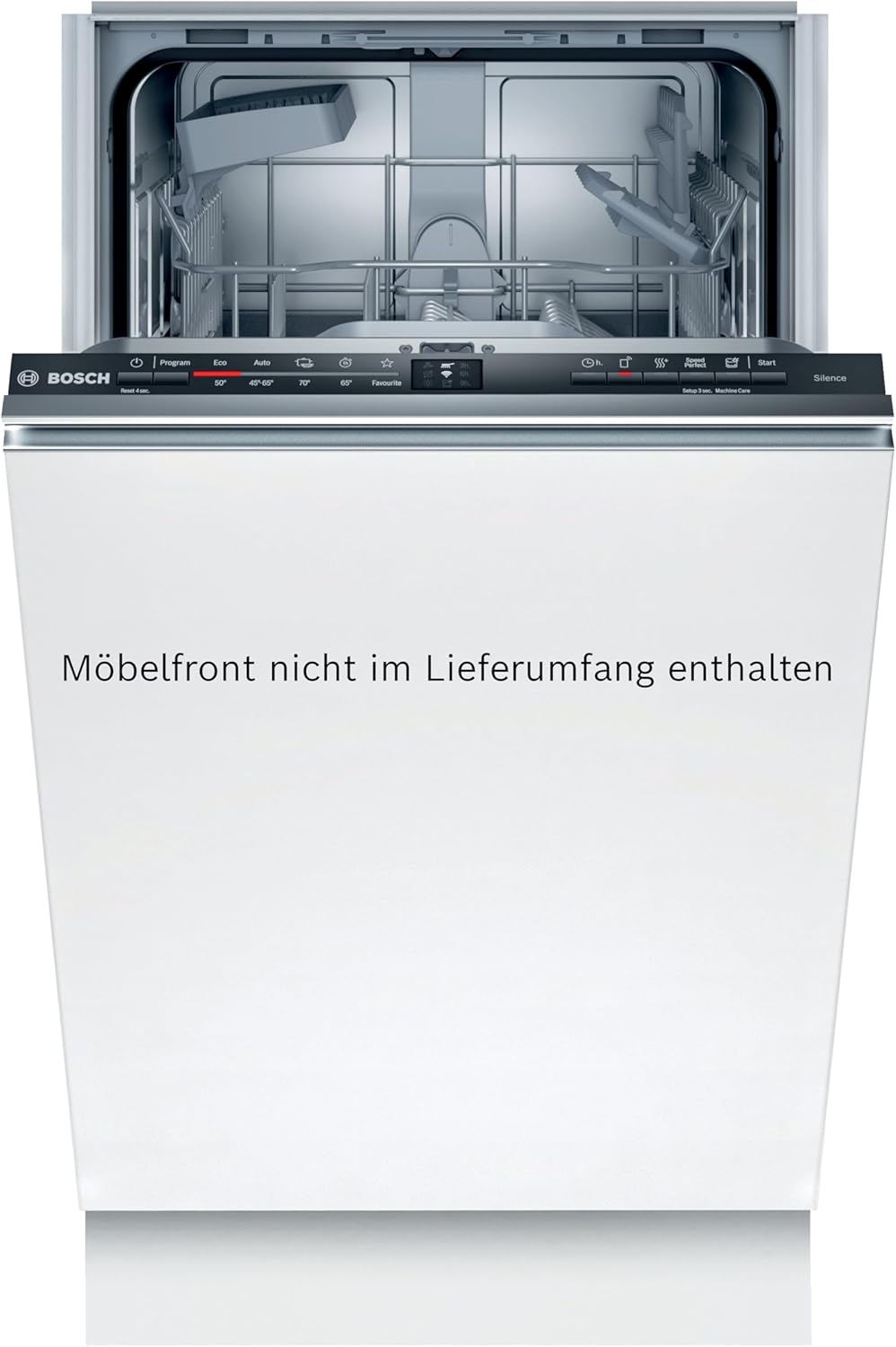 Bosch SPV2IKX10E Serie 2 Smarter Geschirrspüler vollintegriert, 45 cm breit, Besteckkorb, Extra Trocknen auf Knopfdruck, InfoLight roter Lichtpunkt am Boden, AquaStop Schutz gegen Wasserschäden, Weiß – Bild 73