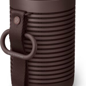 Bang & Olufsen Beosound Explore – Kabelloser tragbarer Bluetooth Outdoor-, Heim- und Reise, 27 Stunden Akkulaufzeit, wasserdichter 360° Lautsprecher + USB-C Ladekabel - Schwarz Anthracite