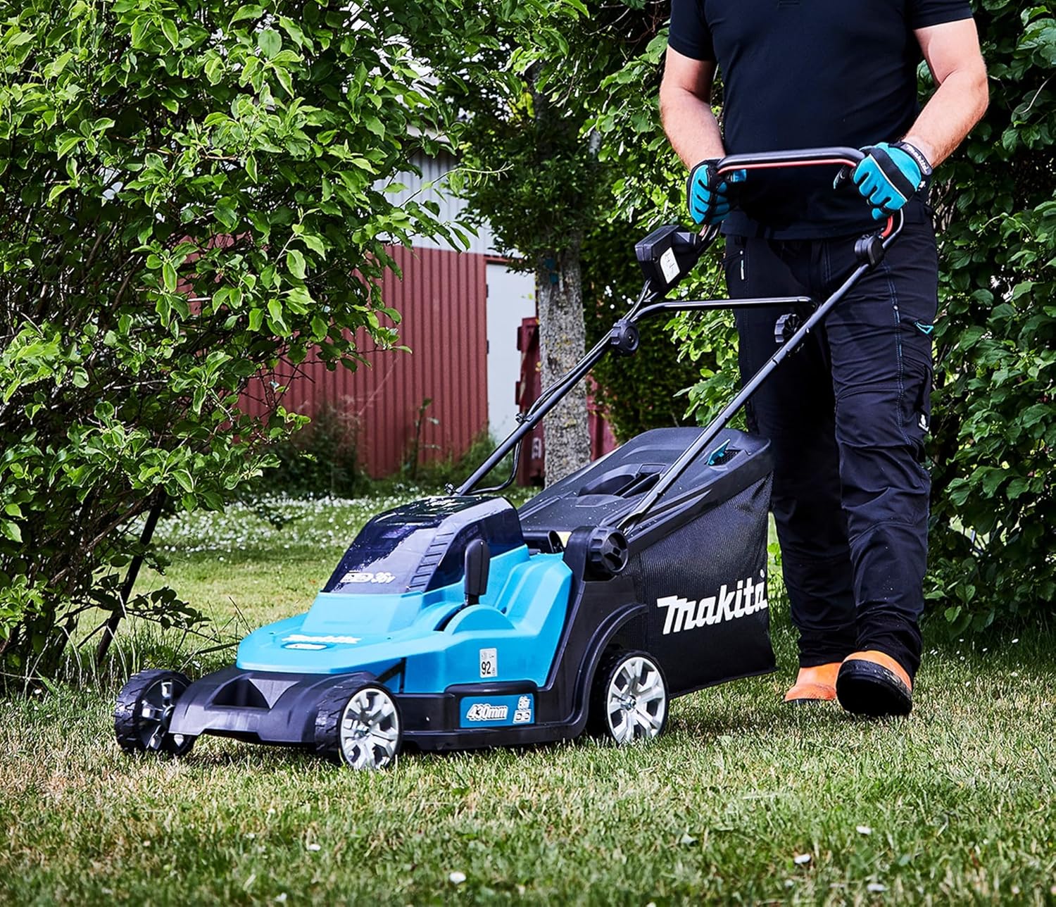 Makita DLM432Z Akku-Rasenmäher 2x18 V (ohne Akku, ohne Ladegerät) – Bild 36