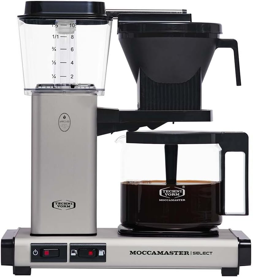 Moccamaster KBG Select, Kaffeemaschine, Retro Kaffeemaschine, Filterkaffee, Off-White, 1.25L – Bild 39
