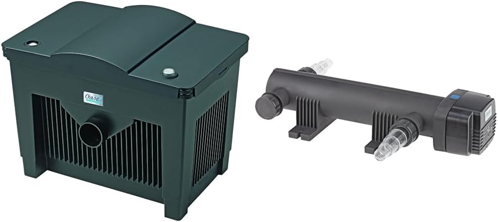 OASE 57377 Durchlauffilter BioSmart UVC 16000 geeignet für Teiche bis 16 m³, Filtersystem, Filterset inkl Filtermaterial und UVC Klärer, Schwarz – Bild 18