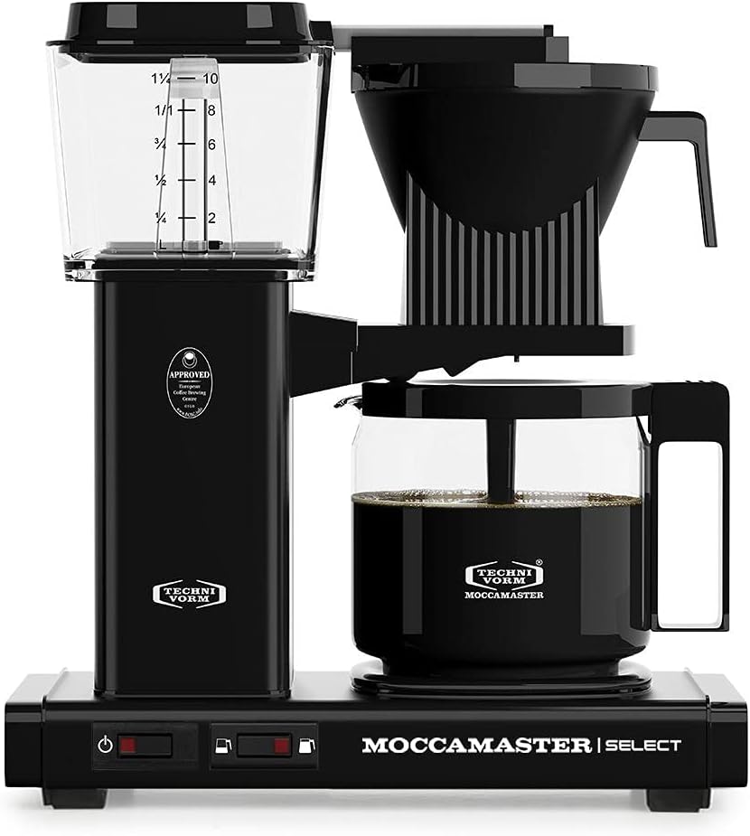 Moccamaster KBG Select, Kaffeemaschine, Retro Kaffeemaschine, Filterkaffee, Off-White, 1.25L – Bild 38