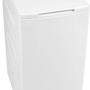Midea Toplader Waschmaschine MF10ET70B / 7KG / A / 1200 U/min/BLDC Inverter Mortor/Dampffunktion/SoftOpener/XL Türöffnung/Kurz 15'&45' / Mehrere Temperaturoptionen/AquaStop, Weiß