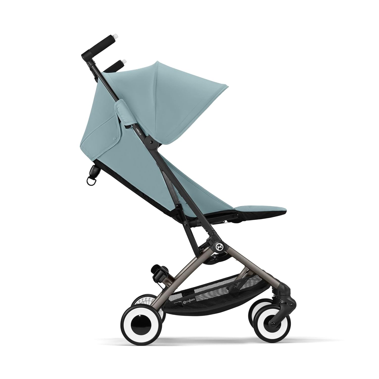 CYBEX Gold Kinderwagen Libelle mit One-Pull Harness, Von ca. 6 Monaten bis ca. 4 Jahre (max. 22 kg), Ultraleicht (nur 6 kg), Almond Beige (Beige mit taupefarbenem Rahmen) – Bild 41