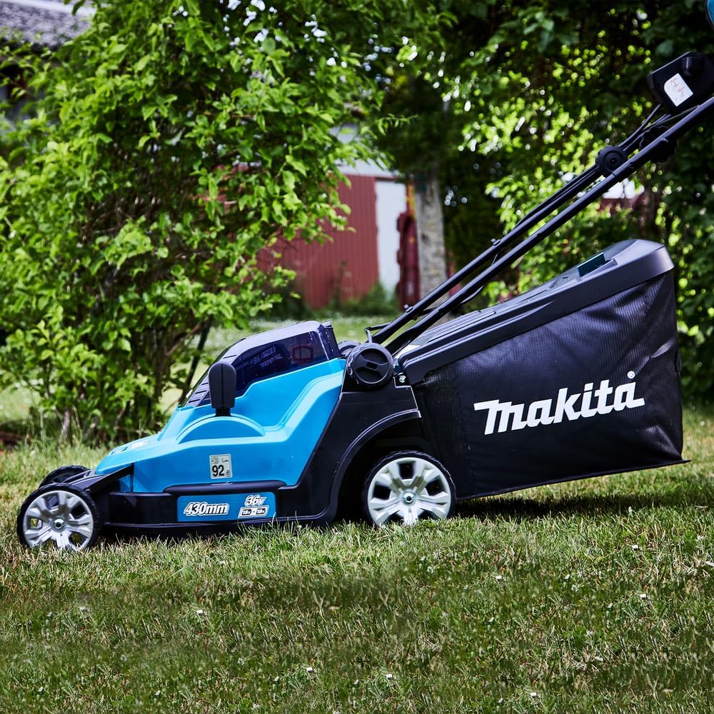 Makita DLM432Z Akku-Rasenmäher 2x18 V (ohne Akku, ohne Ladegerät) – Bild 16