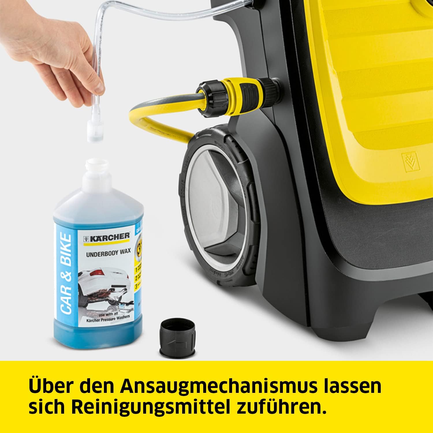 Krcher Hochdruckreiniger K 7 Premium Power Home, Druck: 180 bar, Durchfluss: 600 l/h, Flchenleistung: 60 m/h, Leistung: 3.000 W, Schlauchtrommel, mit Pistole, Dreckfrser, Strahlrohr – Bild 42