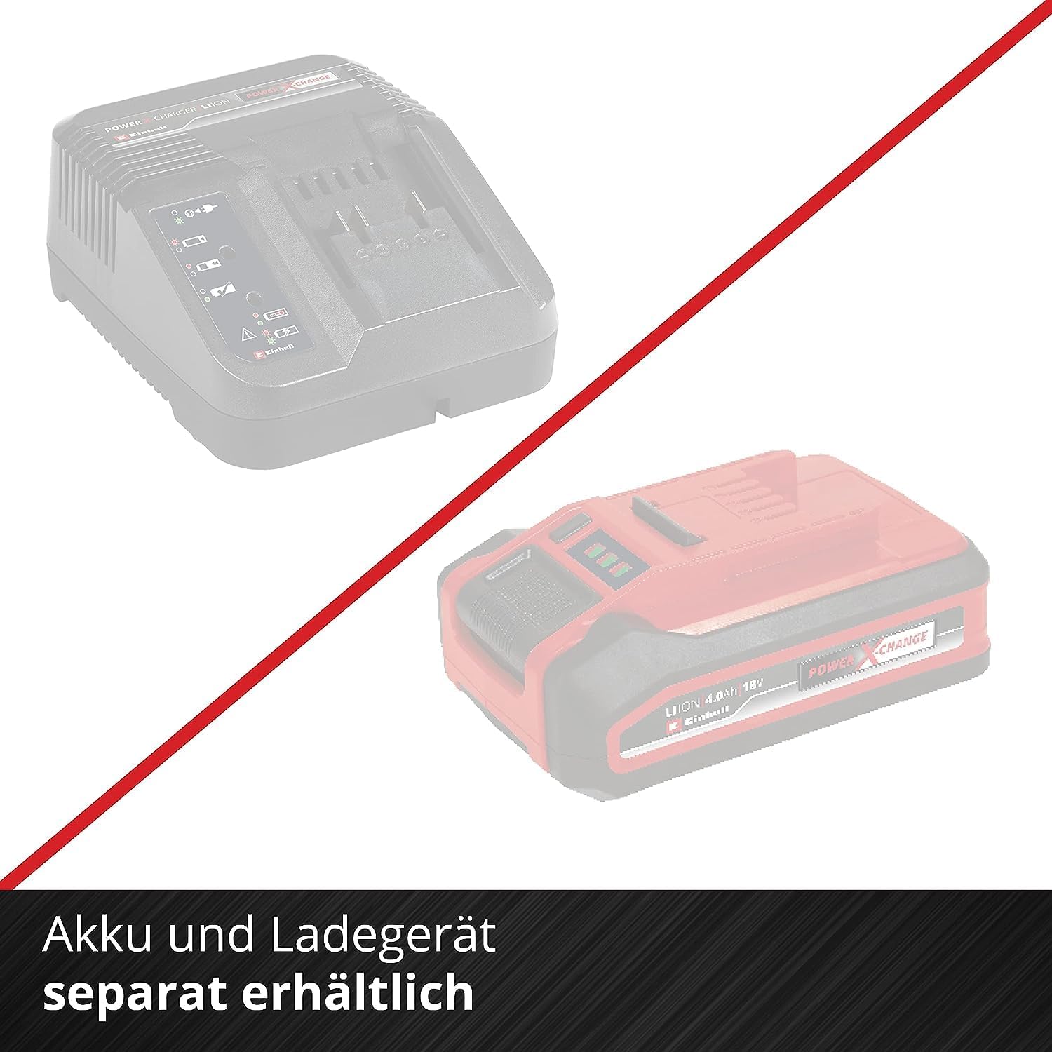 Einhell Akku-Sense AGILLO 18/200 Power X-Change (Lithium Ionen, 18V, 7.500 Umdrehungen/Min., Faden m. Tippautomatik/3-Zahn-Messer, Front-Motor, Bike-Handle, ohne Akku u. Ladegerät) – Bild 5