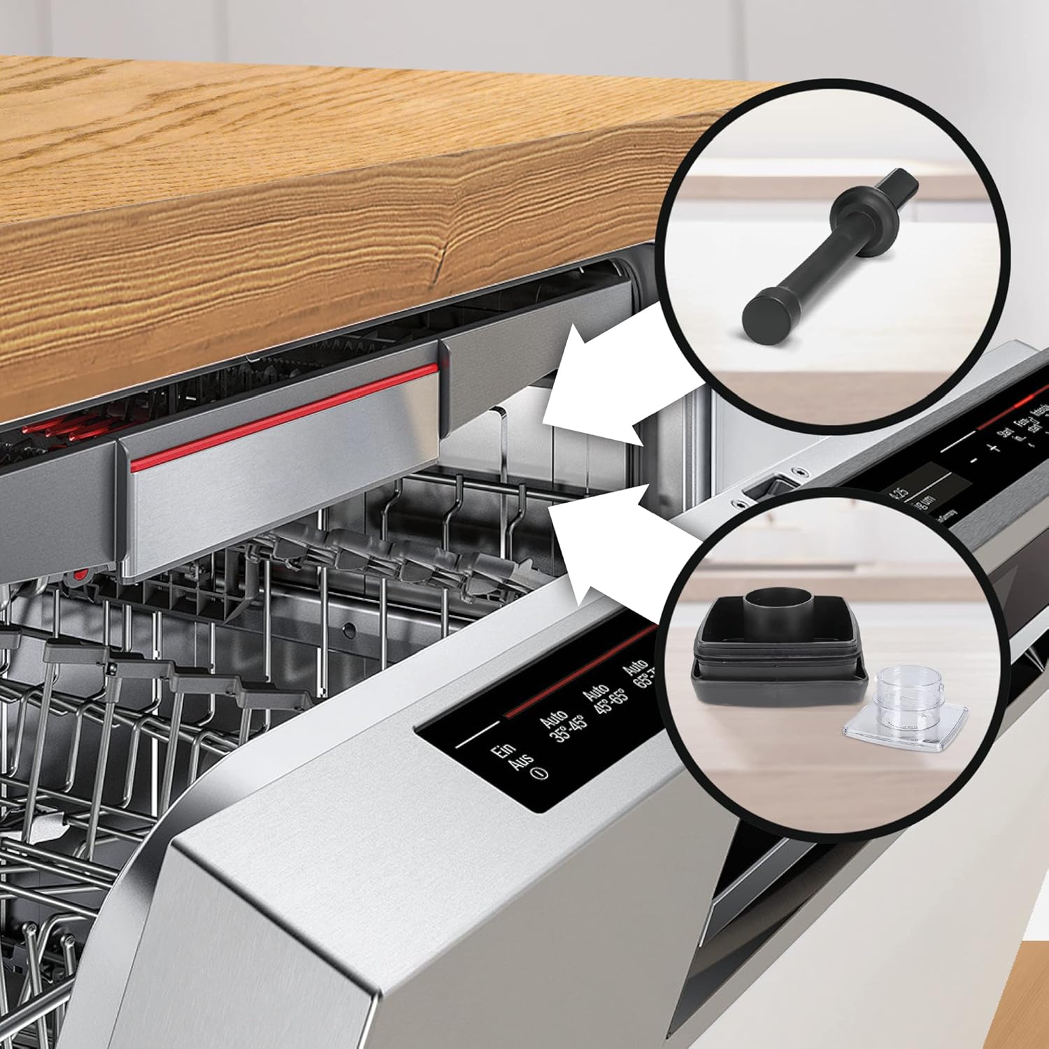 Bosch Standmixer VitaBoost MMBH6P6BDE, 6-Klingen-Edelstahlmesser, 2,5l Tritan-Mixbehälter, Stopfer, 6 Automatikprogramme, Rezeptbuch, BPA-frei, einfache Reinigung, 45,000 U/min, 1600 W, schwarz – Bild 11