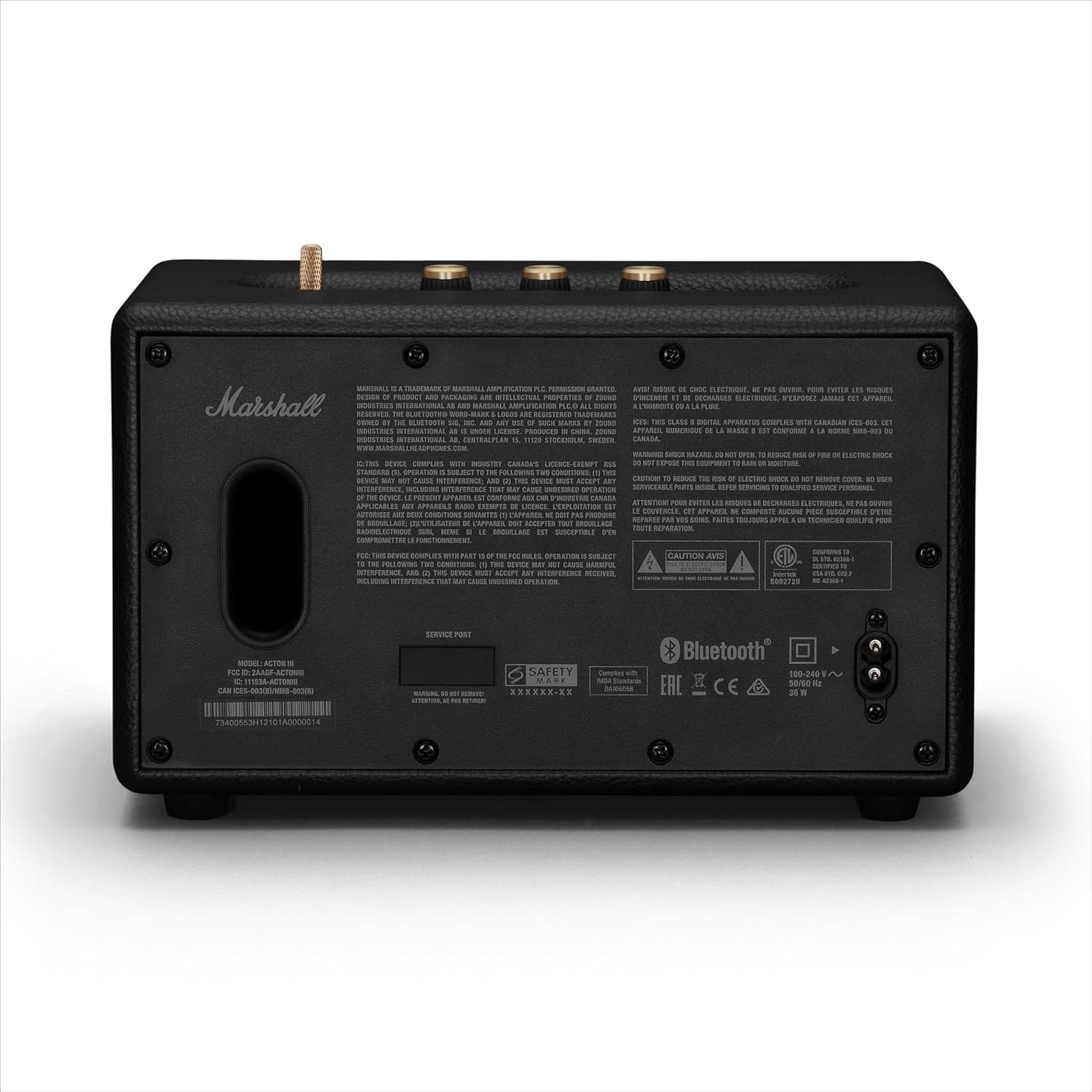 Marshall Acton III Bluetooth-Lautsprecher – Schwarz – Bild 18
