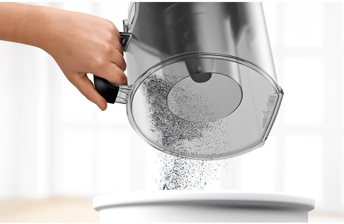 Bosch Staubsauger beutellos Serie 6 BGC41X36, Bodenstaubsauger, ideal für Allergiker, Hygiene-Filter, Bodendüse für Parkett, Teppich, Fliesen, Starke Saugleistung, leise, 700 W, blau – Bild 8