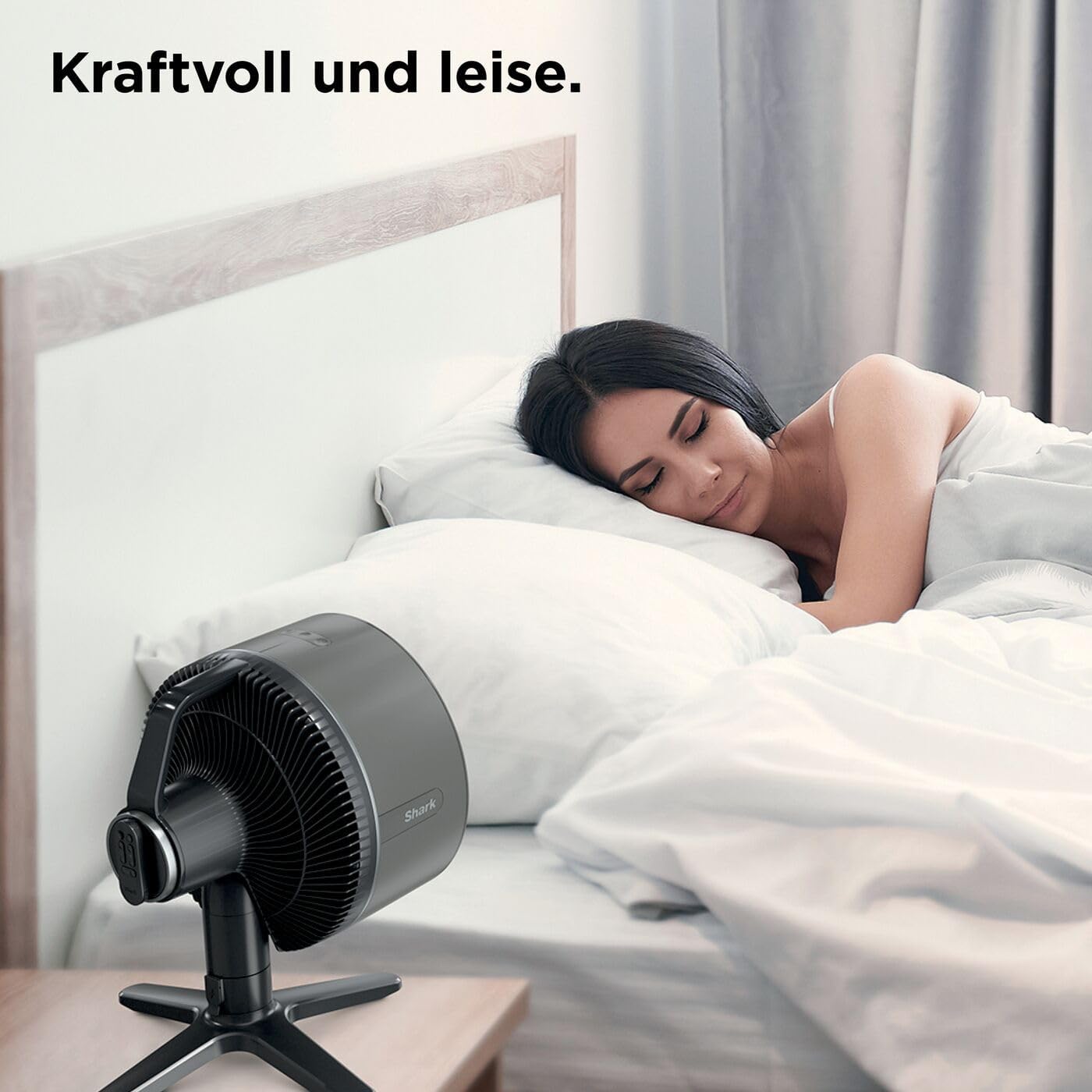 Shark FlexBreeze Ventilator Leise, Hybrid Ventilator Kabelgebunden & Kabellos, Tragbar, für Innen- und Außenbereich, UV- & Wasserbeständig, Ultraleistungsstark, Ultraleise, Weiß FA220EU – Bild 39