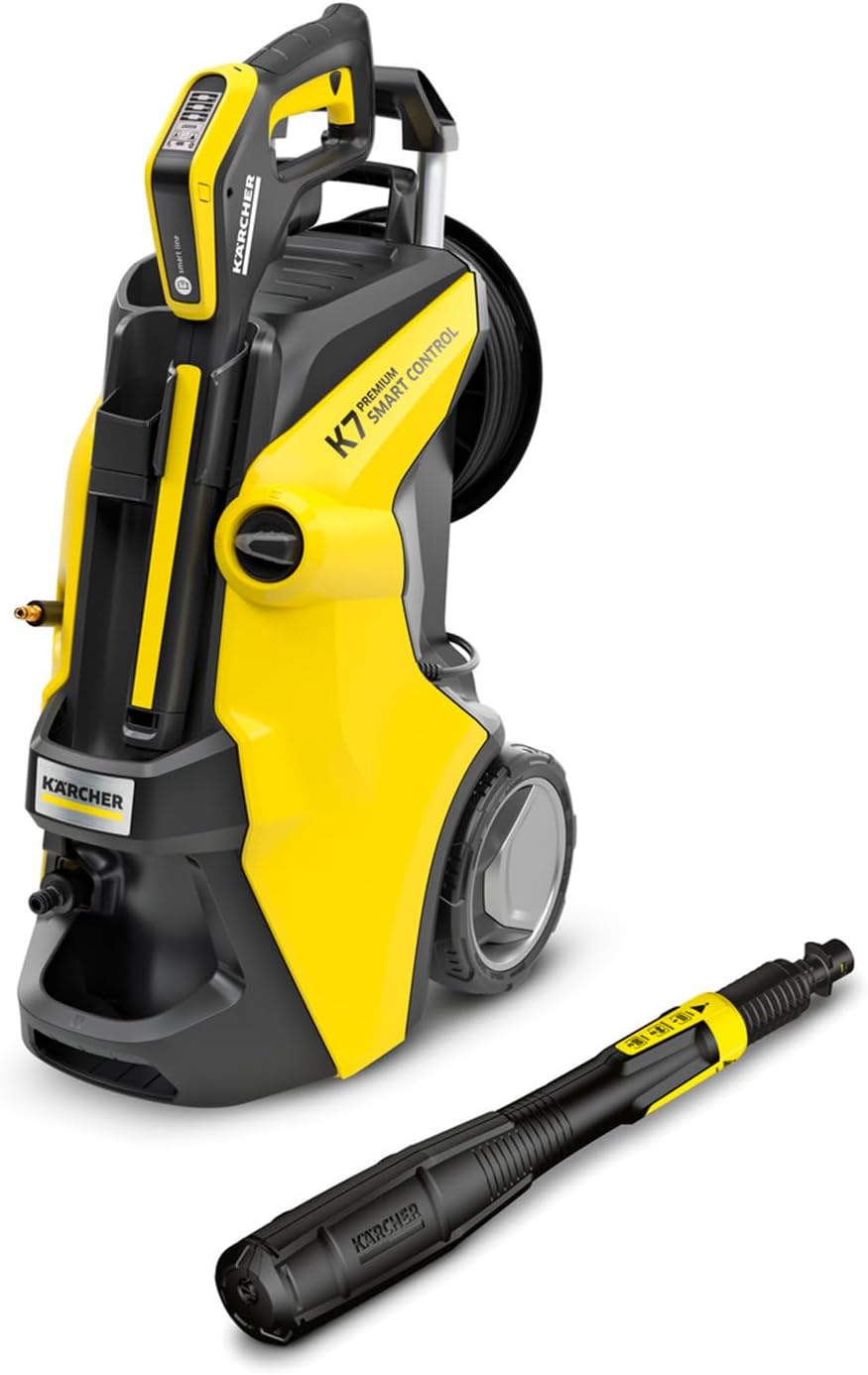Krcher Hochdruckreiniger K 7 Premium Power Home, Druck: 180 bar, Durchfluss: 600 l/h, Flchenleistung: 60 m/h, Leistung: 3.000 W, Schlauchtrommel, mit Pistole, Dreckfrser, Strahlrohr – Bild 22