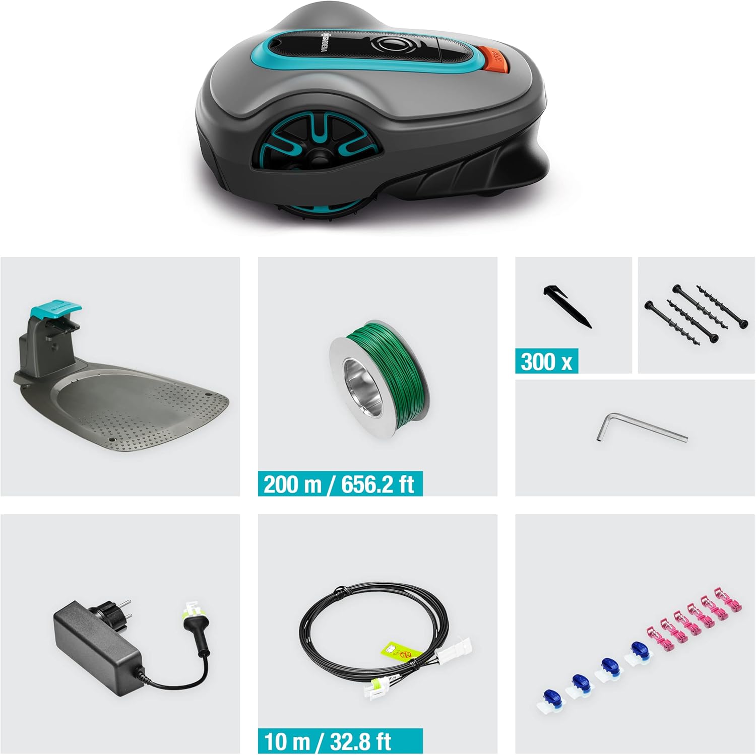 Gardena Mhroboter SILENO minimo 500 m: intelligenter Rasenmher mit optimaler Konnektivitt, mit Gardena Bluetooth App programmierbar, DE-Version (15202-20) – Bild 24