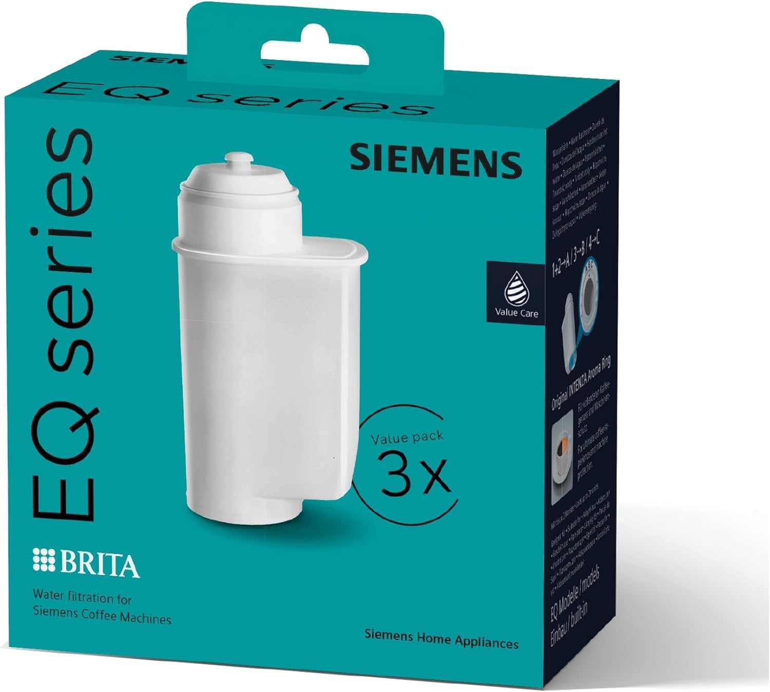 SIEMENS Kaffeevollautomat EQ6 plus s700 TE657503DE, für viele Kaffeespezialitäten, Milch-Aufschäumdüse, Keramikmahlwerk, Doppeltassenfunktion, Antikalk, automatische Dampfreinigung, 1500 W, edelstahl – Bild 6