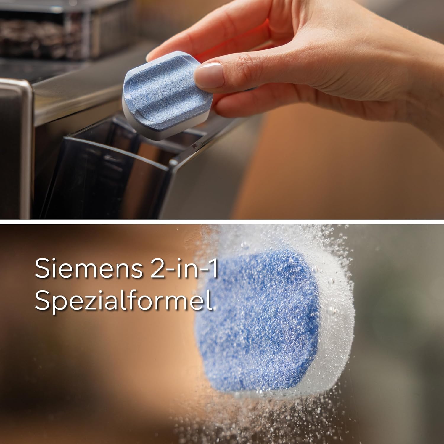SIEMENS Kaffeevollautomat EQ6 plus s700 TE657503DE, für viele Kaffeespezialitäten, Milch-Aufschäumdüse, Keramikmahlwerk, Doppeltassenfunktion, Antikalk, automatische Dampfreinigung, 1500 W, edelstahl – Bild 23