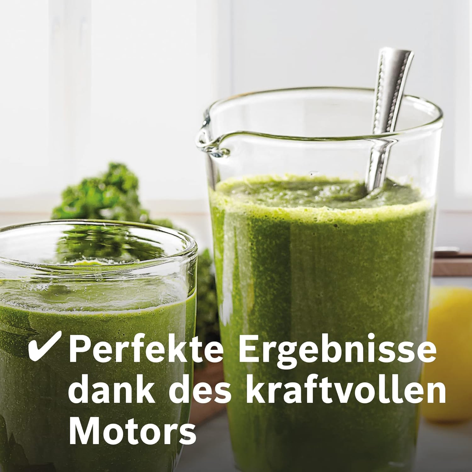 Bosch Standmixer VitaBoost MMBH6P6BDE, 6-Klingen-Edelstahlmesser, 2,5l Tritan-Mixbehlter, Stopfer, 6 Automatikprogramme, Rezeptbuch, BPA-frei, einfache Reinigung, 45,000 U/min, 1600 W, schwarz – Bild 4