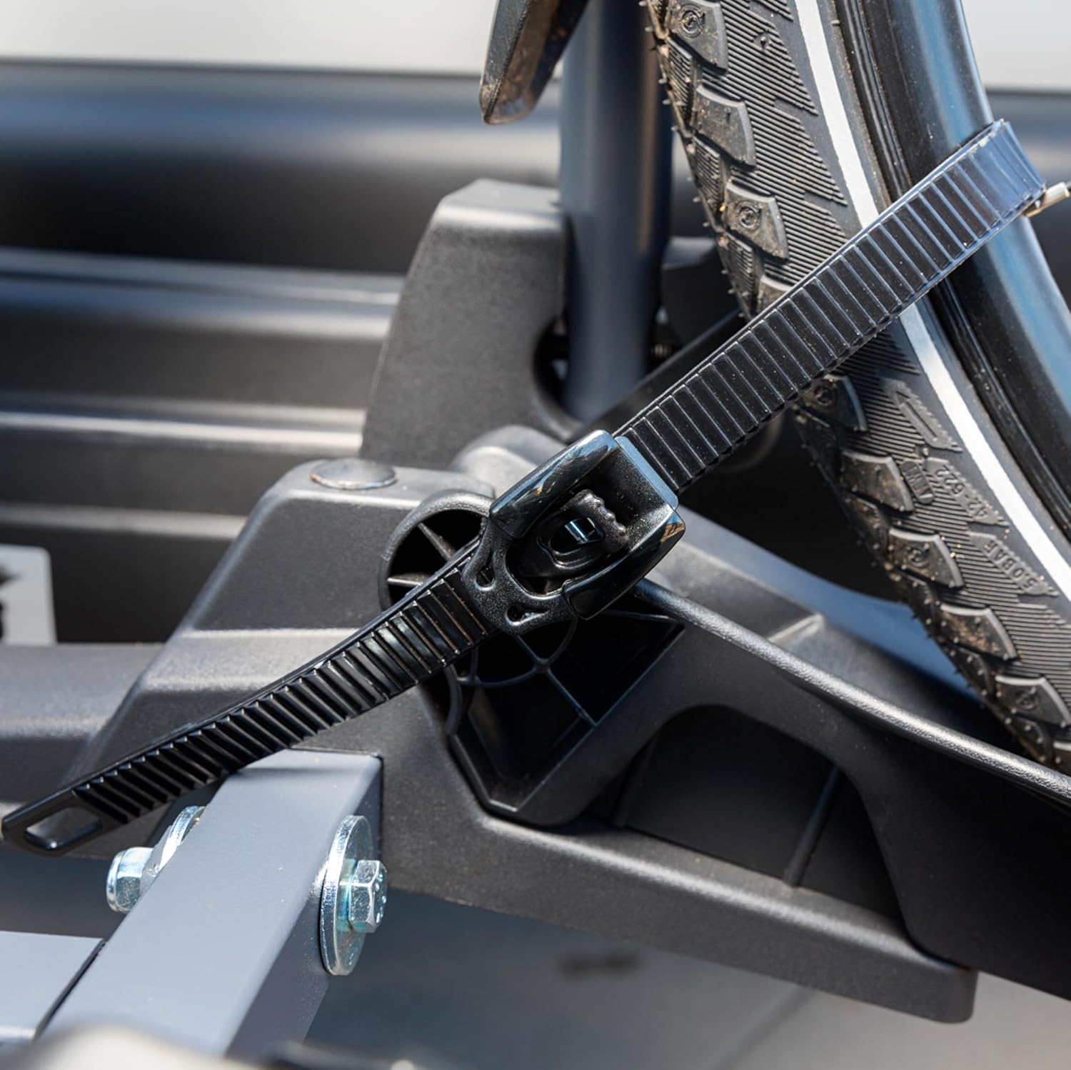 Fischer Kupplungs-Fahrradträger ProlineEvo 2, für 2 Fahrräder bis 60kg Nutzlast, E-Bike geeignet, vormontiert, abschließbar, faltbar – Bild 10