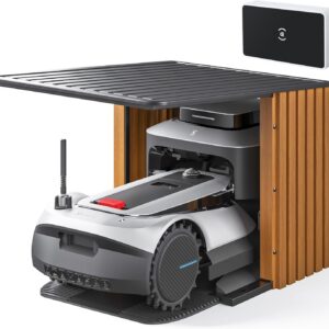 ECOVACS GOAT G1-800 Mhroboter ohne Begrenzungskabel 800㎡, Rasenmher Roboter mit TrueMapping-Multifusionslokalisierung, Hindernisvermeidung, 16-Zonen-Management, 45% Steigung, Videomanager