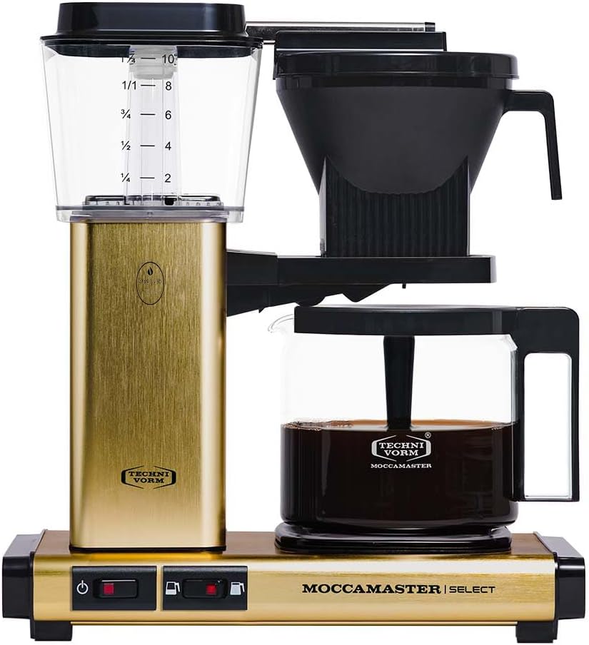 Moccamaster KBG Select, Kaffeemaschine, Retro Kaffeemaschine, Filterkaffee, Off-White, 1.25L – Bild 12