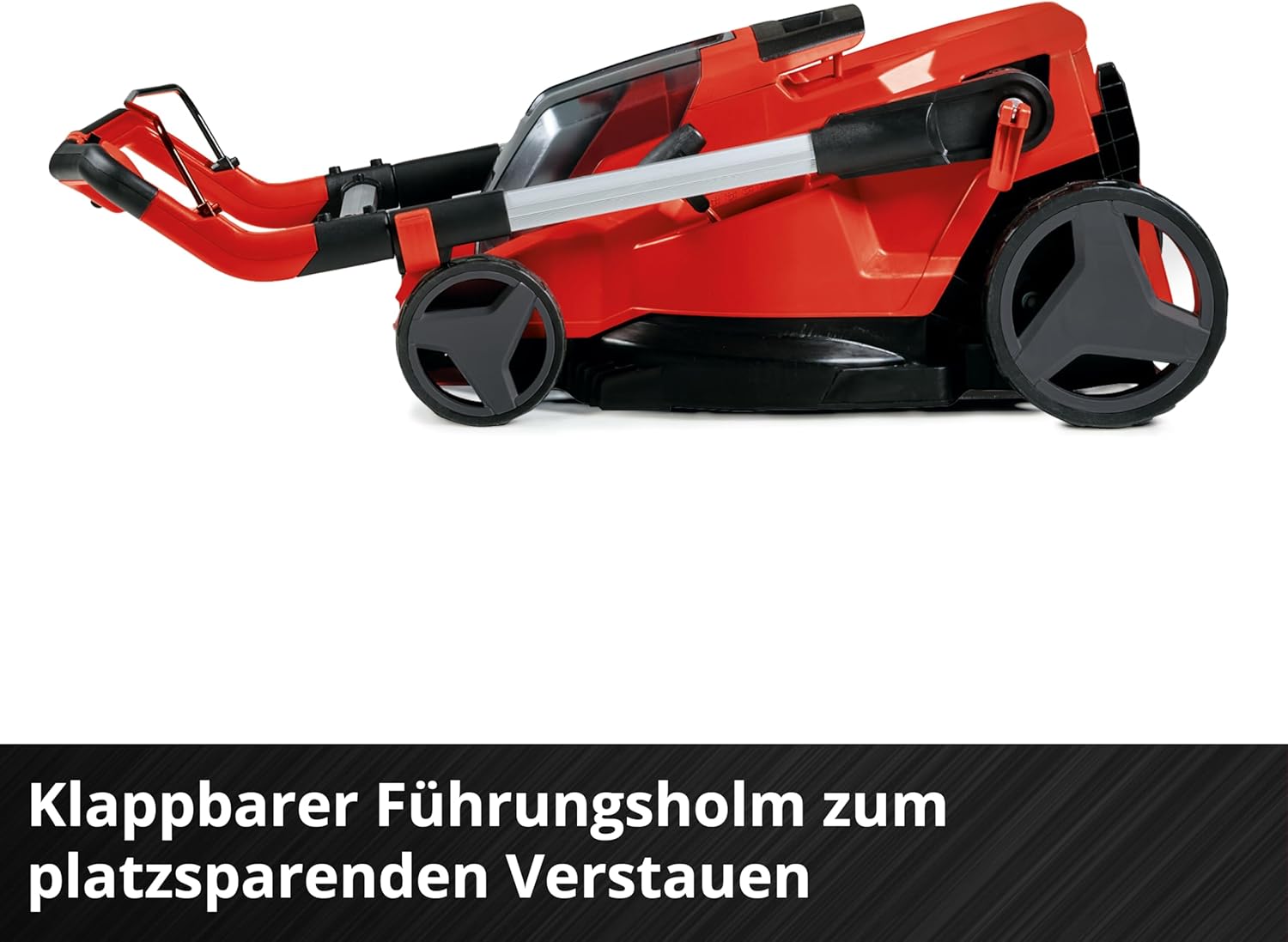 Einhell Akku-Rasenmäher GE-CM 43 Li M Kit Power X-Change (36V, 43 cm Schnittbreite, bis 600 m², Brushless, Mulch-Kit, 63L Fangkorb, 25-75 mm Schnitthöhe, inkl. 2x 4,0Ah + 2x Ladegerät) – Bild 9