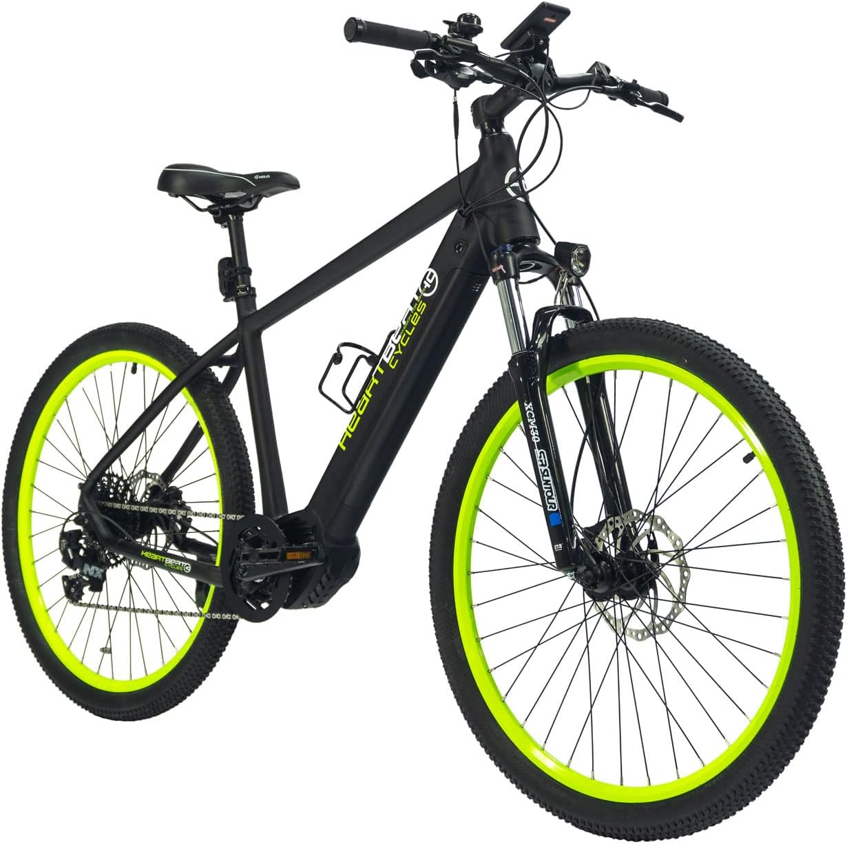 Highphoria Elektrofahrrad Erwachsene, 250W 25 km/h E-Bike mit Batterie, Starker Motor, Kettenschaltung, E-Mountainbike mit Hydraulische Federgabel Pedelec für Damen & Herren – Bild 27