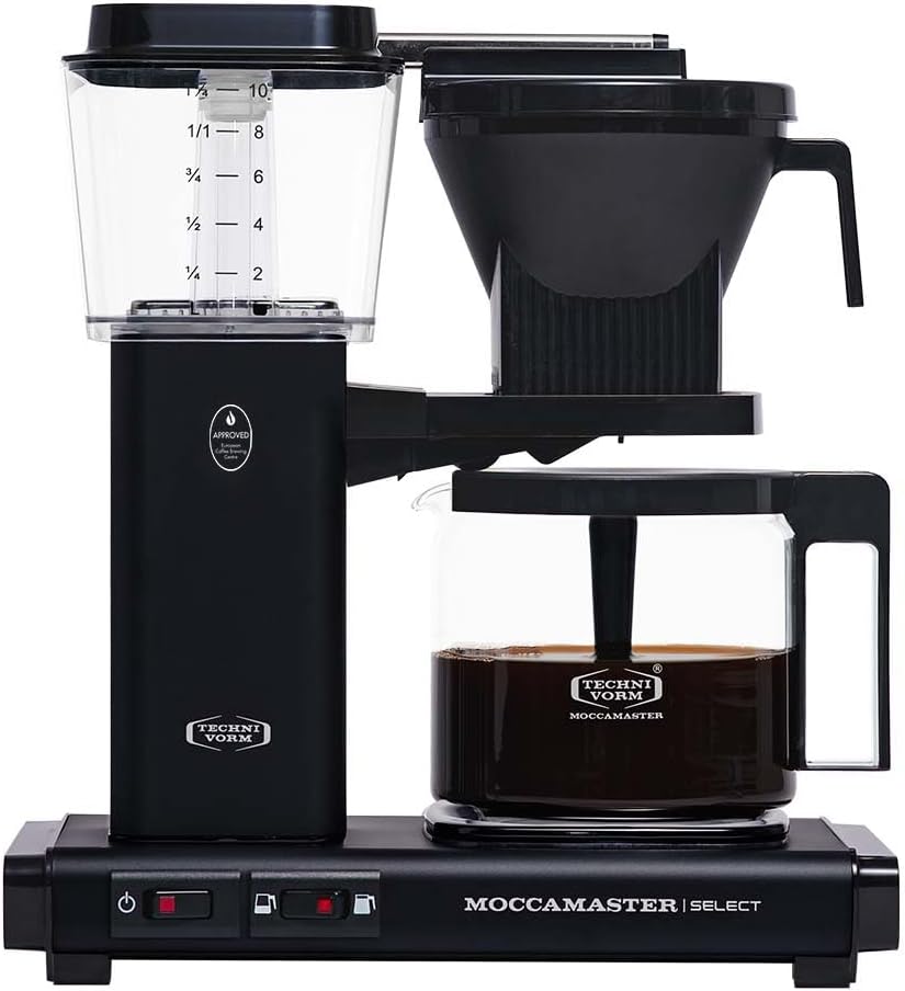 Moccamaster KBG Select, Kaffeemaschine, Retro Kaffeemaschine, Filterkaffee, Off-White, 1.25L – Bild 10