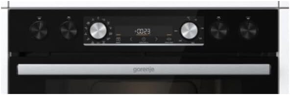 Gorenje Einbauherd-Set Heißluft Inox Set 4 mit Glaskeramik-Kochfeld / 77 Liter / ExtraSteam / GentleClose & Open / EcoClean / AirFry / PizzaMode / PerfectGrill / Teleskopauszüge / Inox-Look – Bild 12
