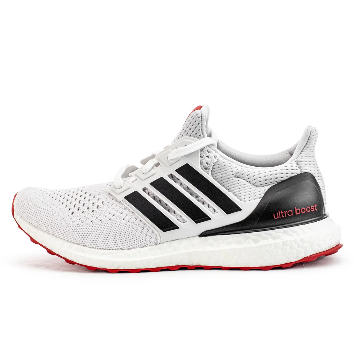 Drei Streifen Ultraboost 1.0 ID5879 - weiss-schwarz-rot