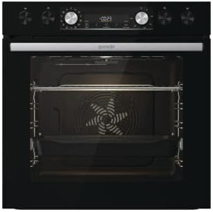 Gorenje Einbauherd-Set Heißluft Inox Set 4 mit Glaskeramik-Kochfeld / 77 Liter / ExtraSteam / GentleClose & Open / EcoClean / AirFry / PizzaMode / PerfectGrill / Teleskopauszüge / Inox-Look – Bild 11