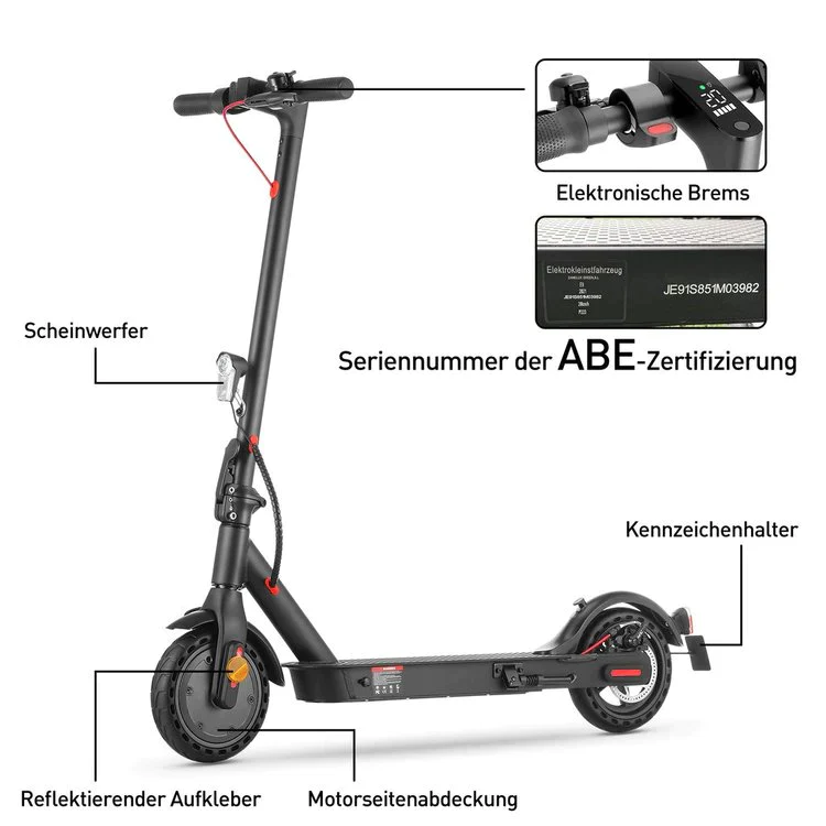 E-Scooter Mit Straßenzulassung (ABE,eKFV) Angebote und Schnäppchen – Bild 6