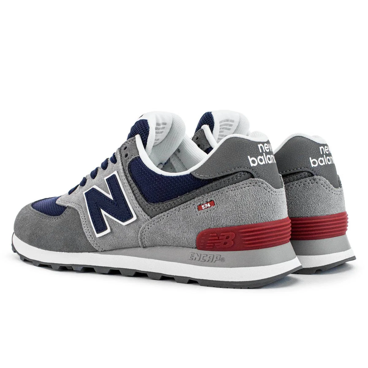 New Balance ML574EAD ML574EAD - grau-dunkelblau-rot-weiss – Bild 3