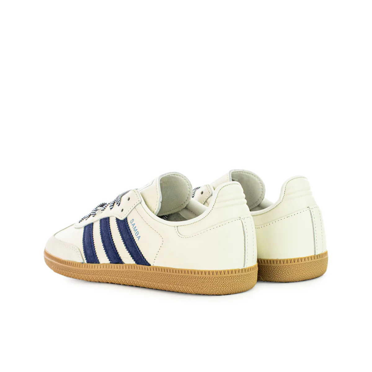 Drei Streifen Samba OG W JI3907 - creme-dunkelblau-gum – Bild 3